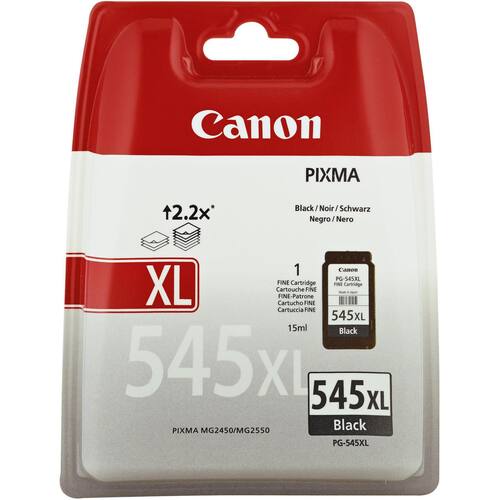 Canon Bläckpatron PG-545XL BK svart