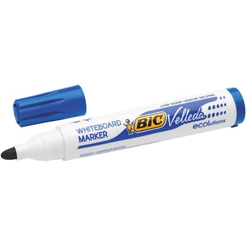 BIC® Whiteboardpenna Velleda® 1701 medelfin kulspets blå