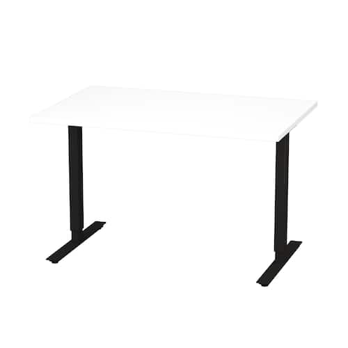 deNord Design Skrivbord höj/sänk Basic 1200×800 vit/svart