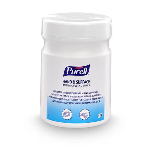 Purell® Våtservett Antimikro