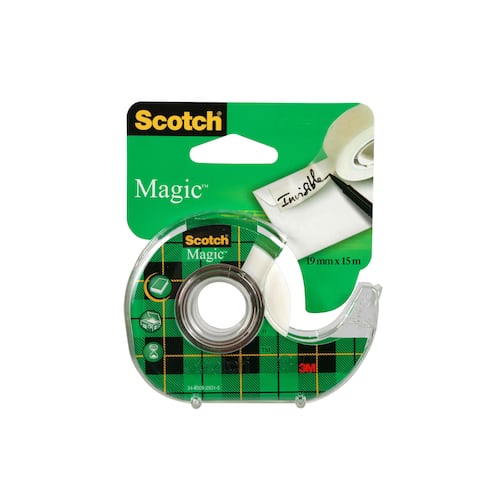 Scotch® Kontorstejp, Scotch® Magic, 15 m x 19 mm, vit