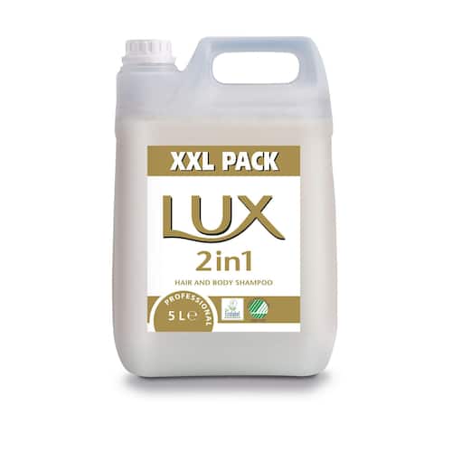 Lux Duschtvål och Shampoo Professional 2-in-1 5L
