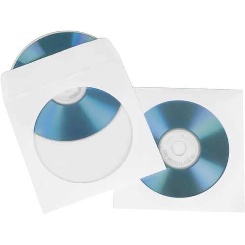 Hama CD-Ficka Papper Vit
