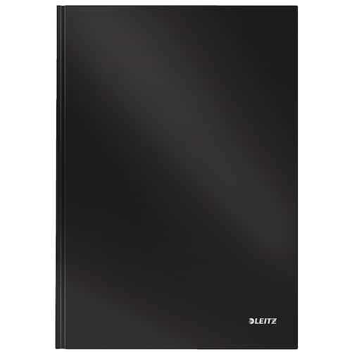 Leitz Anteckningsbok Solid A4 H linjerad 80bl svart