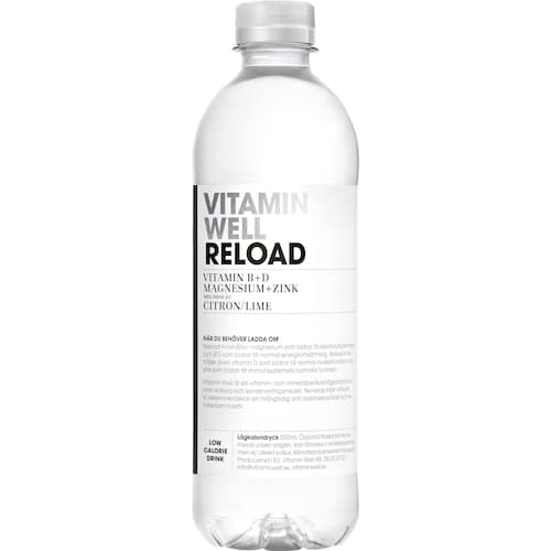 Läs mer om VITAMIN WELL Dryck Reload 50cl