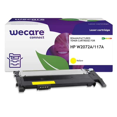 Läs mer om Wecare Toner HP W2072A 117A 1K gul