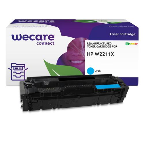 Wecare Toner HP W2211X 207X 2,45K cyan