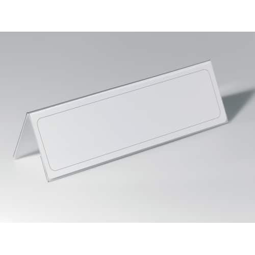 Durable Bordsskylt utbytbara etiketter 105 x 297 mm transparent