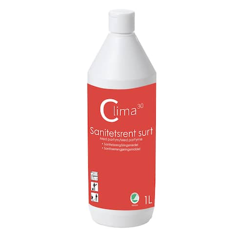 CLIMA30 Sanitetsrent Sur parfymerad 1L