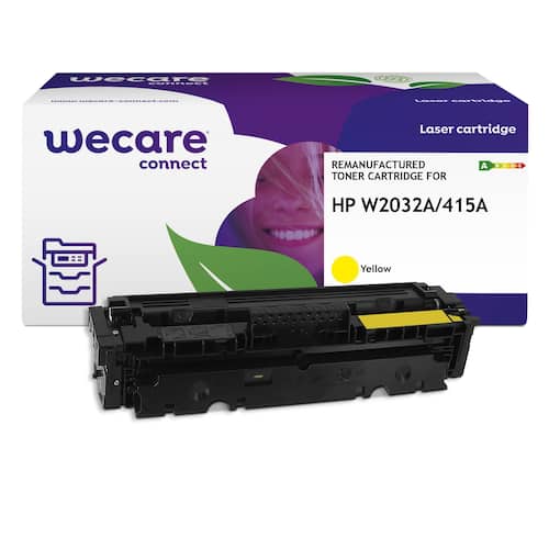 Läs mer om Wecare Toner HP W2032A 415A 2,1K gul