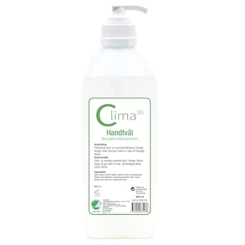Läs mer om CLIMA30 Handtvål med pump parfymerad 600ml