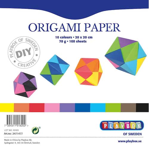 PLAYBOX Origamipapper 500/FP