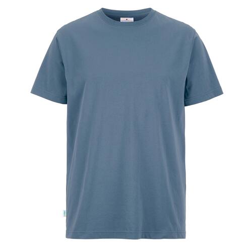 Cottover T-Shirt herr GOTS dusty blue M