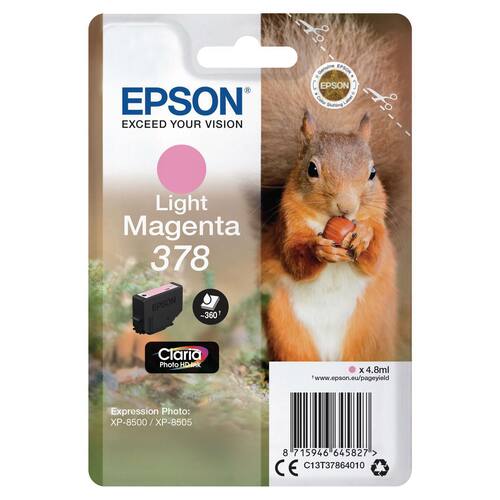 Epson Bläckpatron C13T37864010 Ljus Magenta