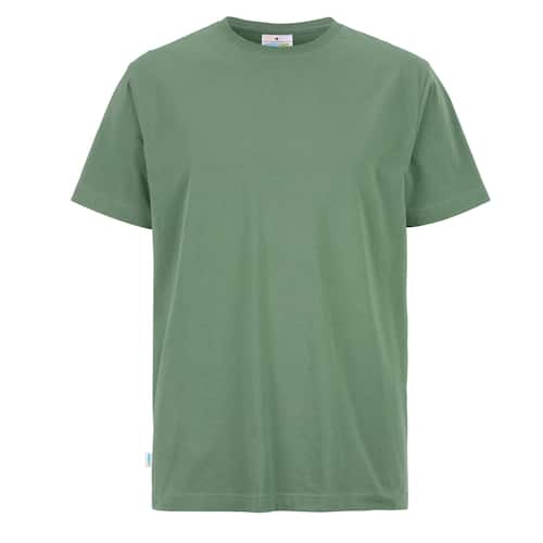 Cottover T-Shirt herr GOTS off dusty green 4XL