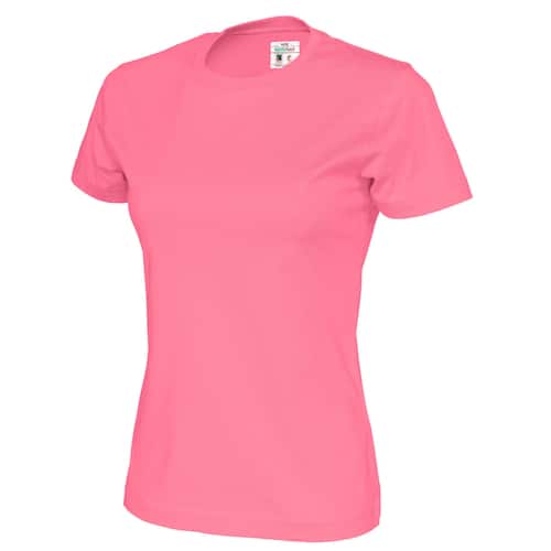 Läs mer om Cottover T-Shirt dam GOTS rosa XL