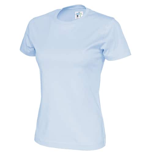 Läs mer om Cottover T-Shirt dam GOTS sky blue XL