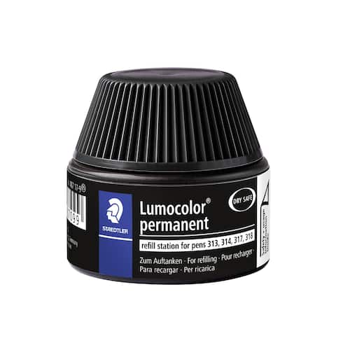 STAEDTLER Lumocolor Refill universal permanent 15ml svart