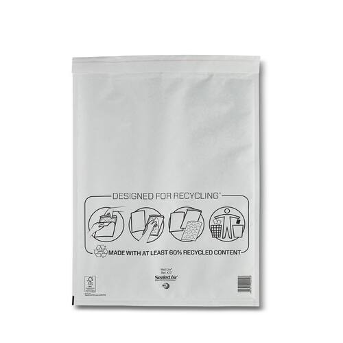 Mail Lite® Bubbelpåse K/7 350x470mm vit