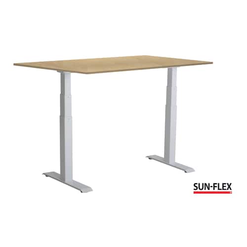 Läs mer om SUN-FLEX® Bord VI höj/sänk 120x80 vit/björk