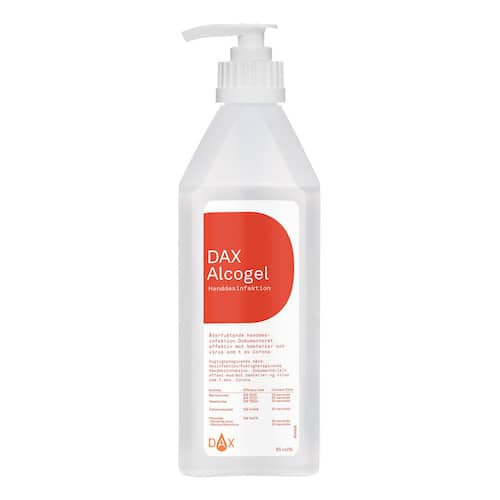 DAX Handdesinfektion Alcogel 85 pumpflaska 600ml