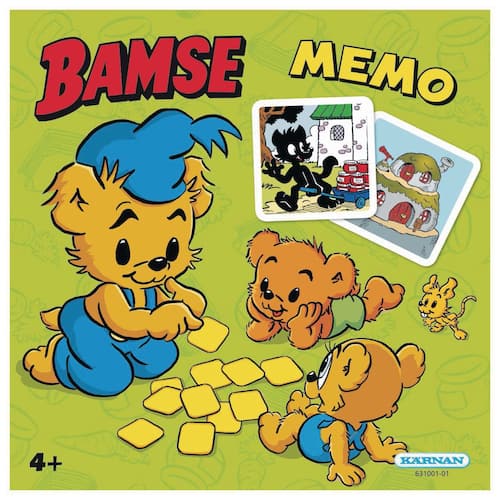 KÄRNAN Spel Memo Bamse