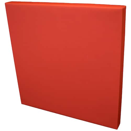 Non brand Väggabsorbent Fyrkant 55x55cm röd