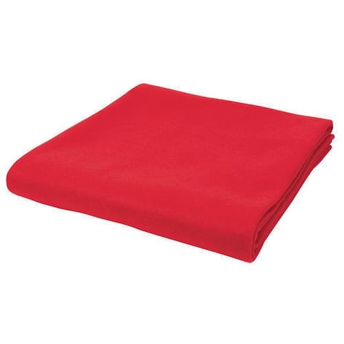 PLAYBOX Dekorationsfilt 90cmx1m röd