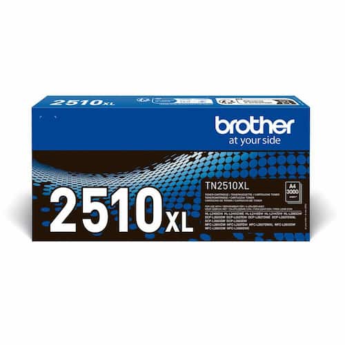Brother Toner TN-2510XL 3K svart