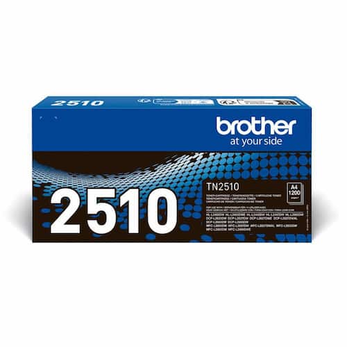 Brother Toner TN-2510 1,2K svart