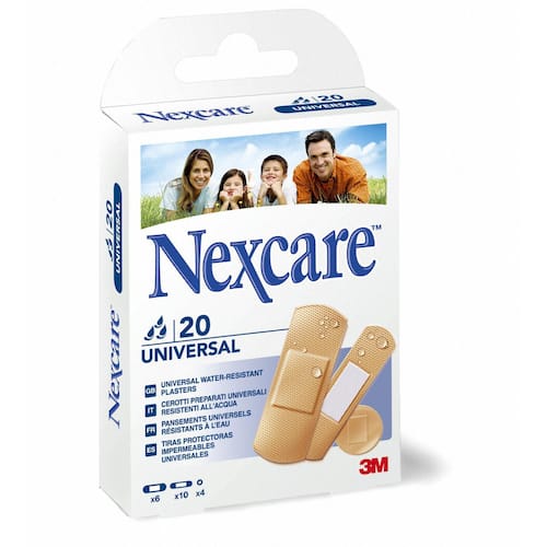 Nexcare Plåster Universal 3 strl 20/FP