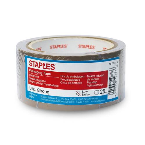 Legacy Own Brand STAPLES Packtejp PP 50mmx66m stark Brun