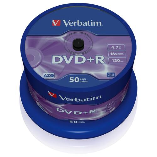 Verbatim DVD+R 4,7 GB 16X spindel