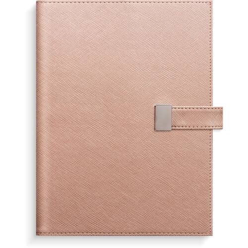 Läs mer om Burde Life Planner Pink A5 konstläder rosa - 1246