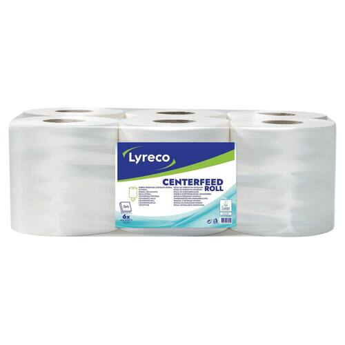 Lyreco  Torkrulle Maxi Centerfeed 2-lagers vit