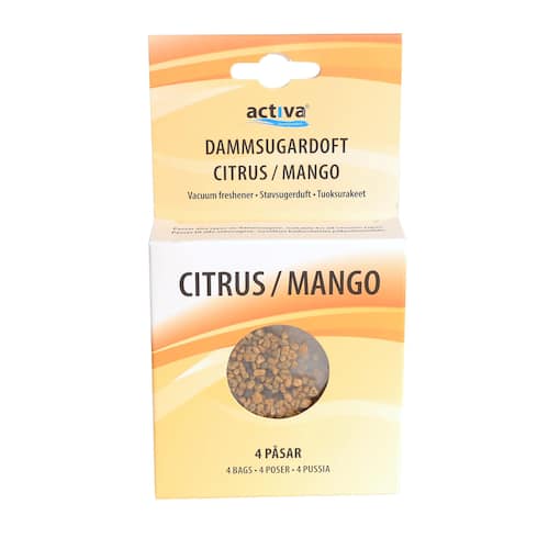 Hygienteknik Dammsugardoftkulor Citrus Mango 4-pack