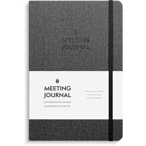 Läs mer om Burde Anteckningsbok Meeting Journal - 7434