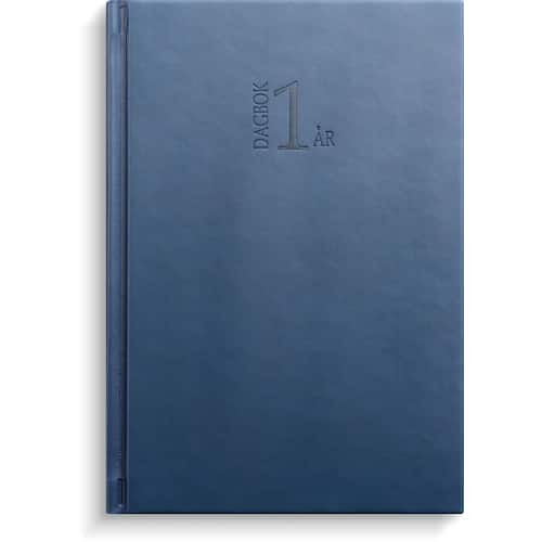 Läs mer om Burde 1-års dagbok blå - 1099