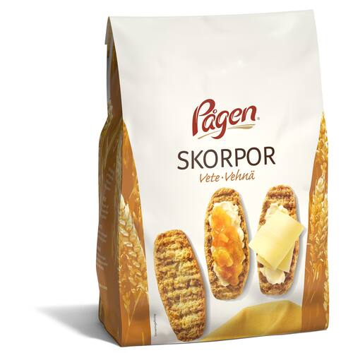 Läs mer om Pågen Skorpor Vete 240g