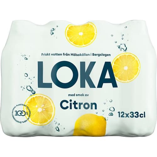 Läs mer om LOKA Dricka citron 12x33cl pet