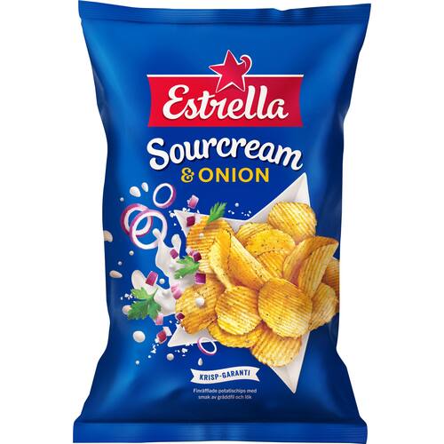 Läs mer om Chips sourcream/onion 40g