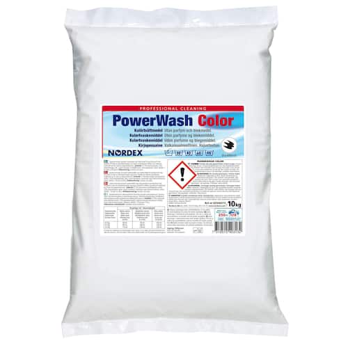Nilfisk Tvättmedel Clara Pro PowerWash för professionellt bruk pulver lågskummande färg 10kg