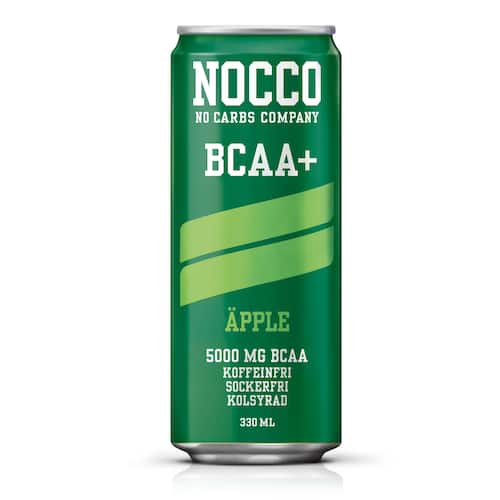 Läs mer om NOCCO Energidryck BCAA+ Äpple 33cl