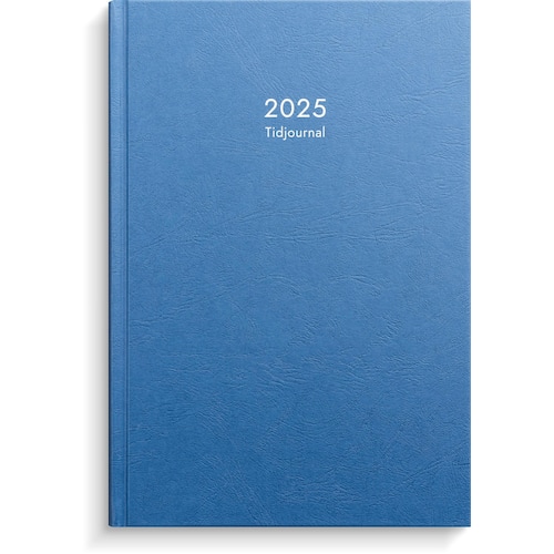 Läs mer om Burde Tidjournal 2025 kartong blå - 1000