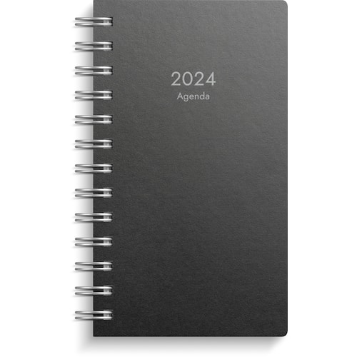 Burde Kalender Agenda Eco Line svart – 5110