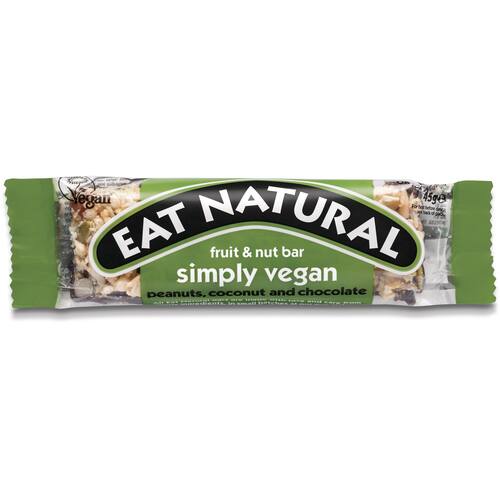 Läs mer om EAT NATURAL Bar peanut/cocon./choc 45g