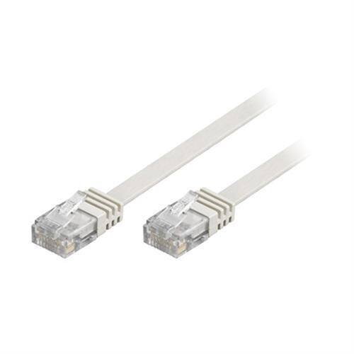 DELTACO Kabel Nätverk UTP Cat6 Flat 10m