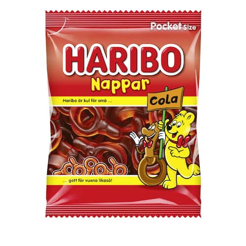 HARIBO Godis Nappar Cola 80g