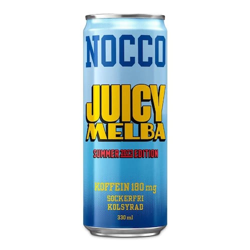 Läs mer om NOCCO Energidryck Juicy Melba 33cl