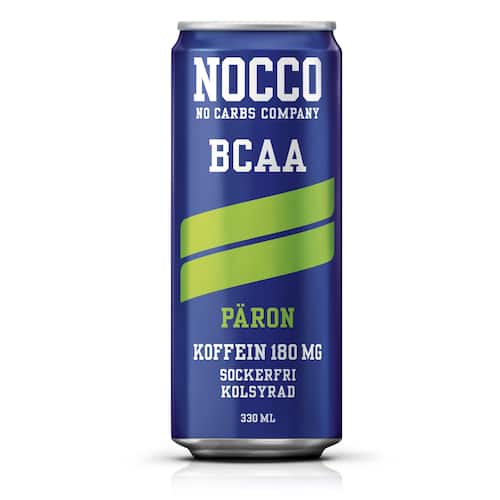 Läs mer om NOCCO Energidryck BCAA Päron 33cl